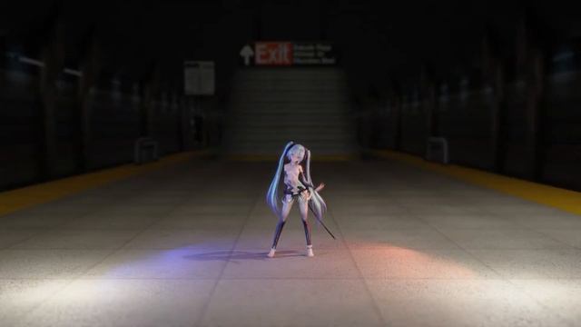 Blender x MMD - Stay Tonight (TDA APPEND Miku)