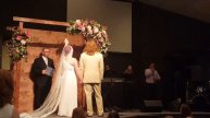 Daniel & Tara worshiping the Lord while listening to Kelly & Jason Bare singing Wonder