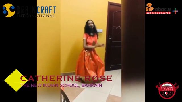 CATHERINE ROSE,  Group-III, Quarter Final Performance, BRAINCRAFT BAHRAIN TALENT HUNT 2021