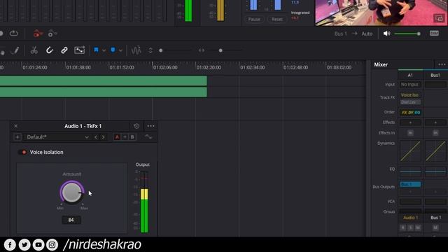 INSANE Voice Isolation effect in Davinci Resolve 18.5