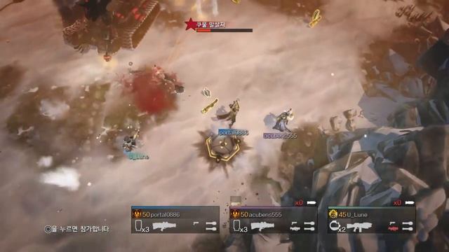 KOR_Lune Helldivers Cyborgs Boss 3 MLS-4X 'Commando'Mk3  사이보그보스 3코만도