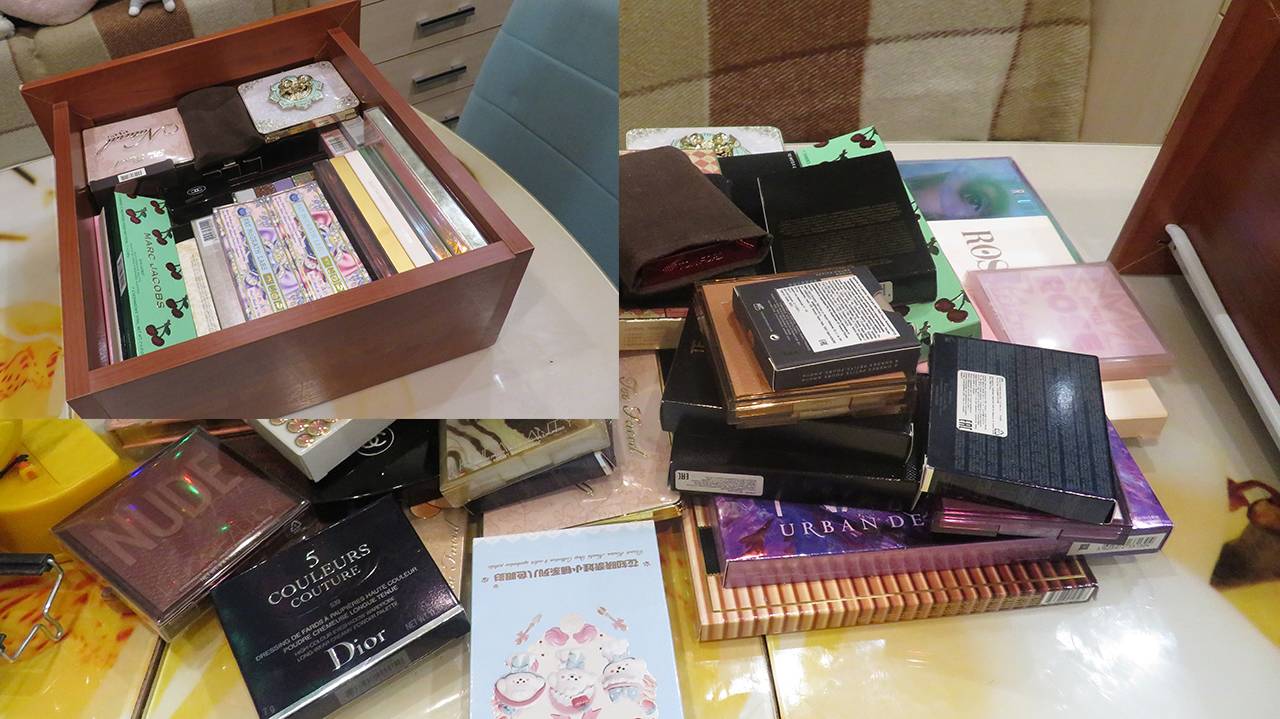 ЧТО В МОЕМ КОМОДЕ? ТЕНИ ЛЮКС!!!