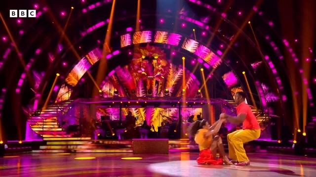 Annabel and Johannes Salsa to You'll Be Mine (Party Time) by Gloria Estefan ✨ BBC Strictly 2023