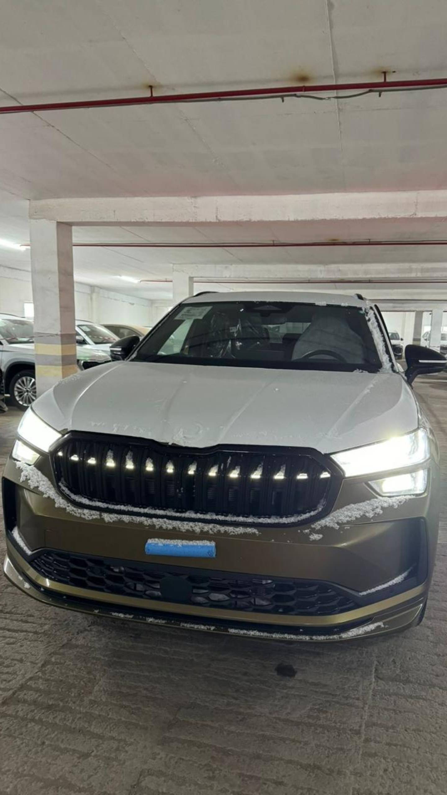 Сырой обзор на новый кузов Skoda Kodiaq 2025 года II из Казахстана Sportline