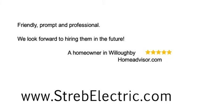 Streb Electric Reviews   Willoughby Ohio 44094