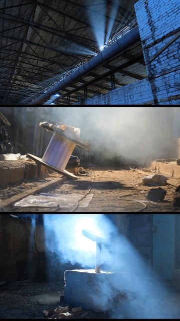 Закадровые съемки фильма «Кармен с цементного завода»