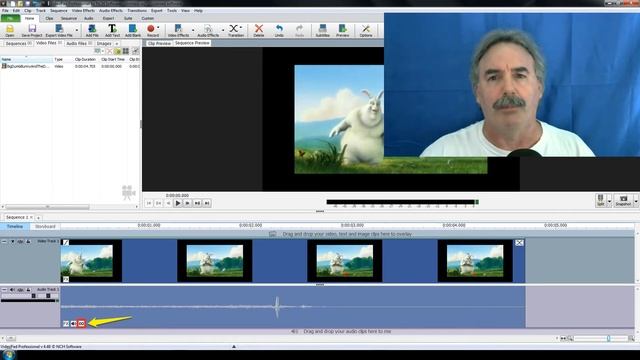 How To Import & Export Sound In VideoPad | VideoPad Video Editor Tutorial