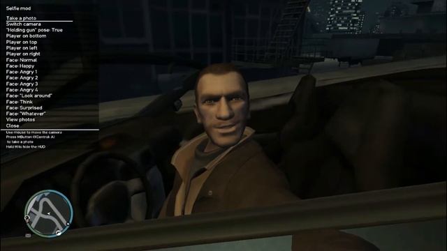 how to install selfie mod in gta iv
