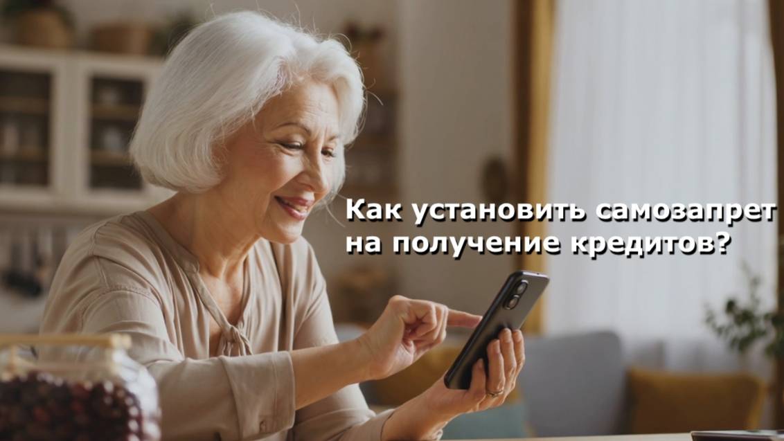 Как установить самозапрет на получение кредитов?