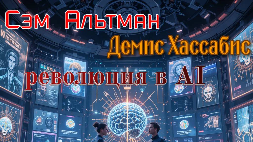 Сэм Альтман и Демис Хассабис: революция в AI