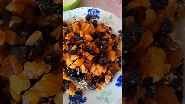 конфеты домашние из сухофруктов и орехов