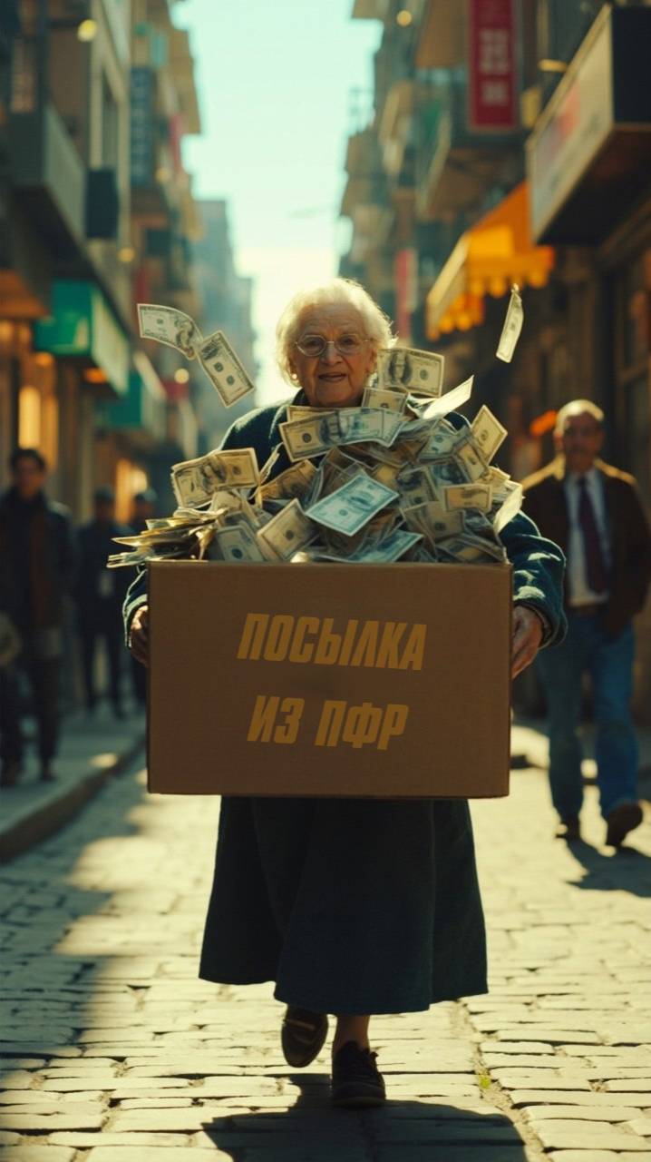 Вам посылка... из пенсионного!