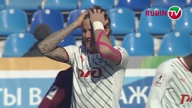 Подборка лучших моментов матча "Рубин" - "Локомотив"