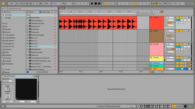 Функция АВ для сравнения обработки в Ableton Live 12 [Ableton Pro Help]