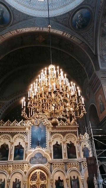 Финляндия. Хельсинки. Православный Успенский собор.