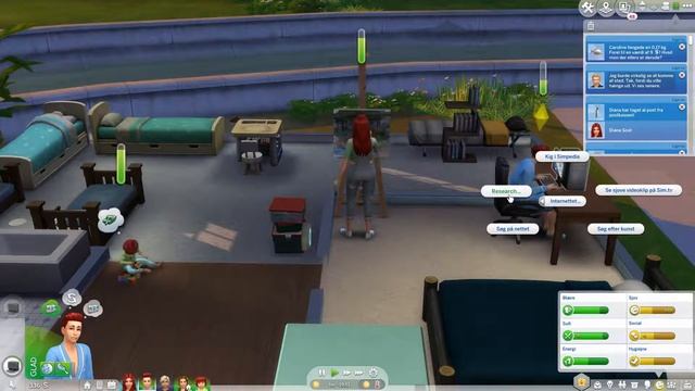 Adddr tis er ulækkert! // Kreavit styrer The Sims 4: 100 babychallenge  # 19 (Gen 1) | Dansk |