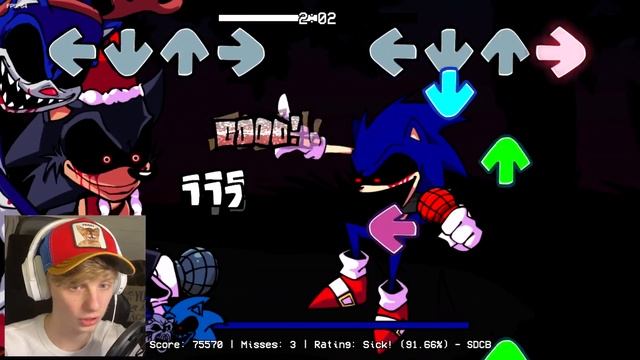 SANTA SONIC BOPS!! | Sonic.exe Holiday Fanmade mod | fnf reaction
