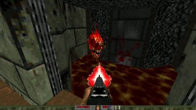 Doom Voxel Preview - E3M4 - House of Pain