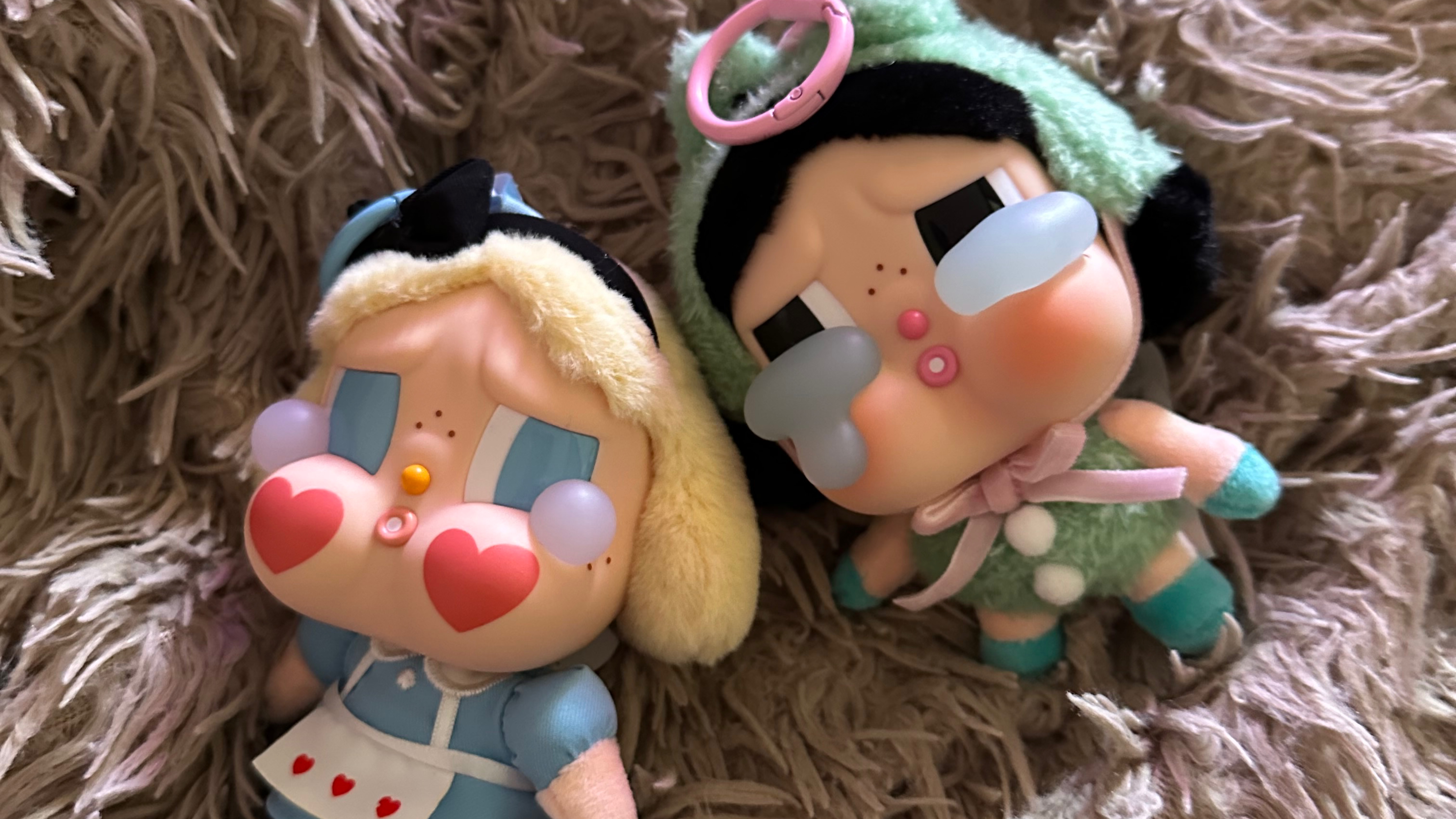 распаковка «cry baby» из POPMART