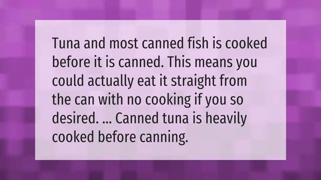 How do you make tuna taste good?