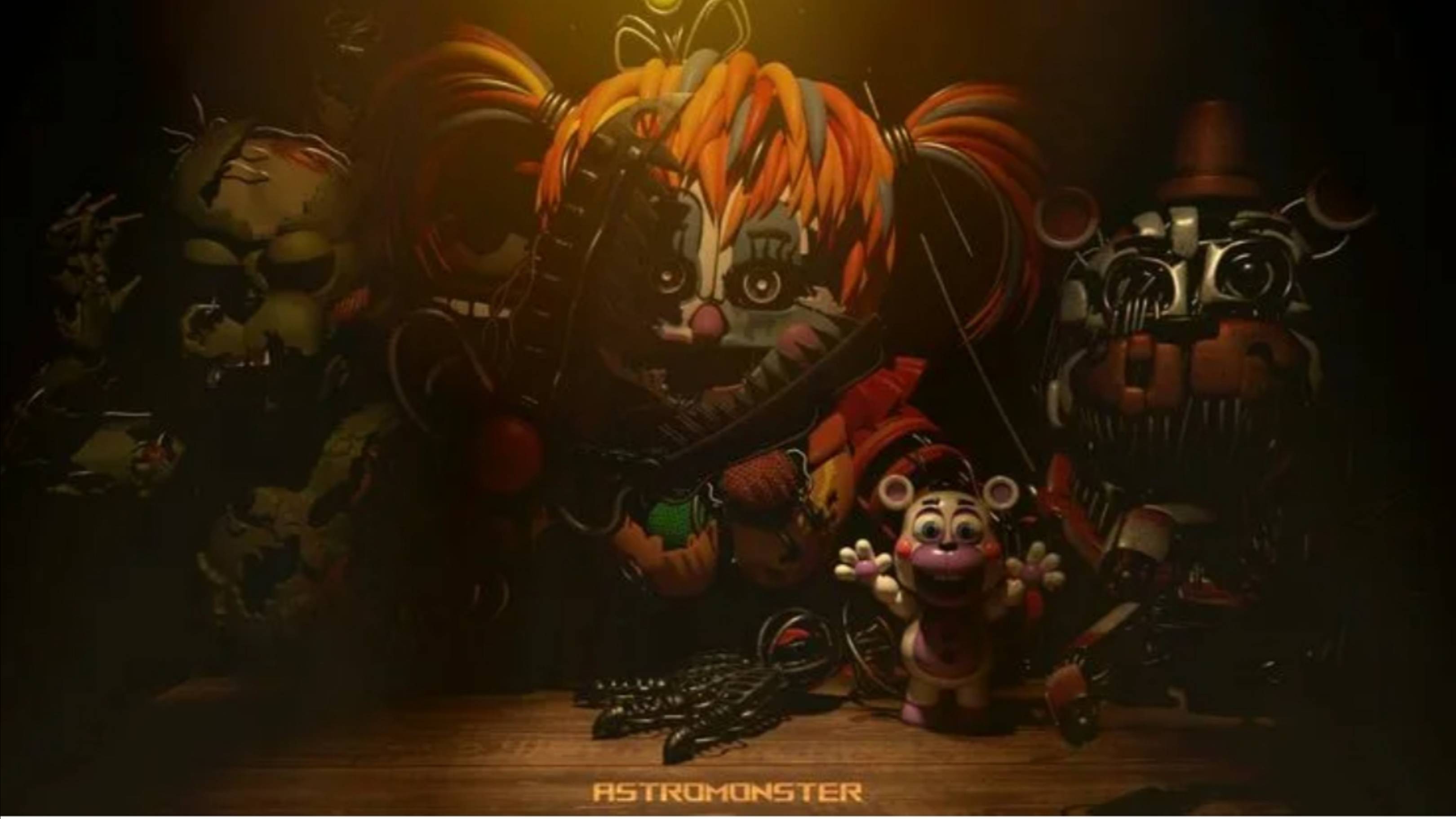 Прохожу fnaf 6 от Mishko. Плутон, Лефти пустил шептуна, Скраптрап сломал вентиляцию.