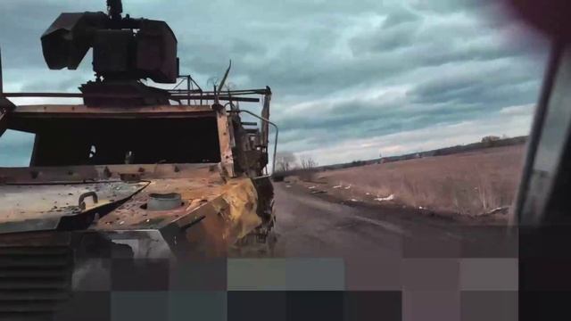 https://t.me/S31rusZOV Кладбище техники на Курской земле
