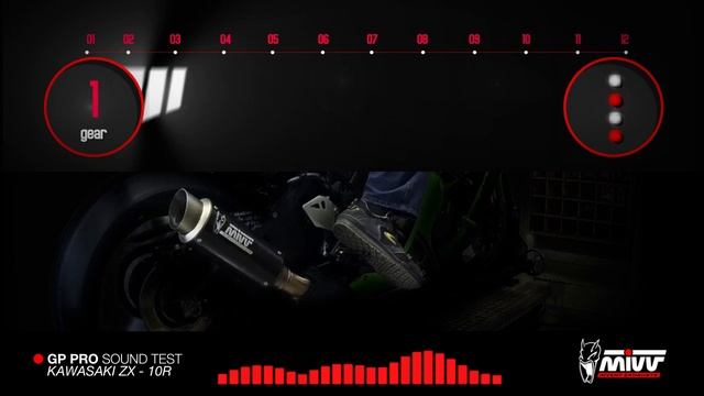 KAWASAKI ZX-10 R - MIVV GP PRO EXHAUST