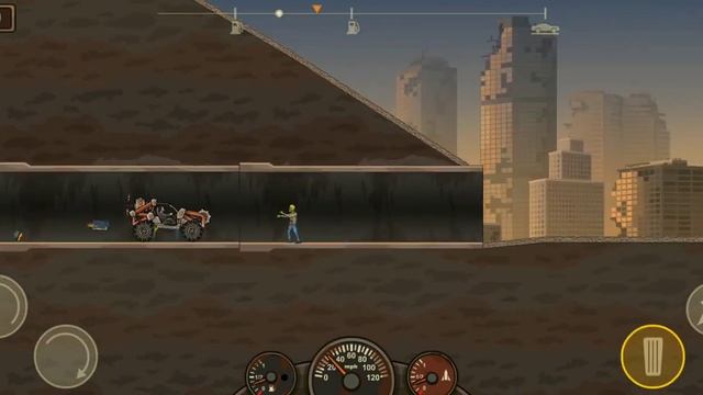 2 часть игри Earn to Die 2,в канце меня вилитила игра