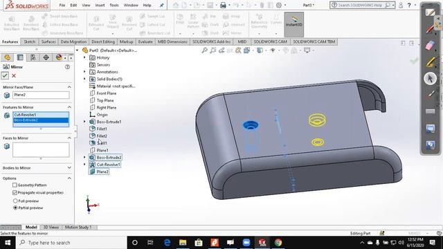 #Solidworks#Online#Training#Day 9