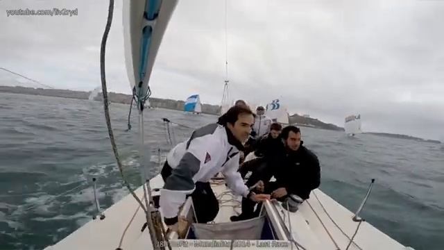 Поворот фордевинд с генакером