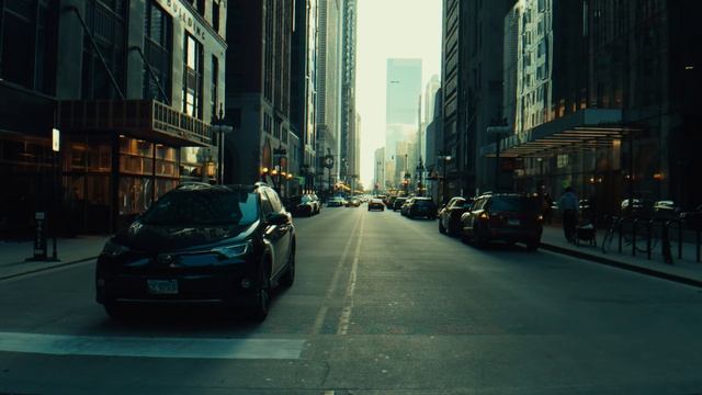 iPhone 16 Pro Max Anamorphic Lens - Walking in Chicago - Apple LOG  #cinematicvideo #iphone16promax