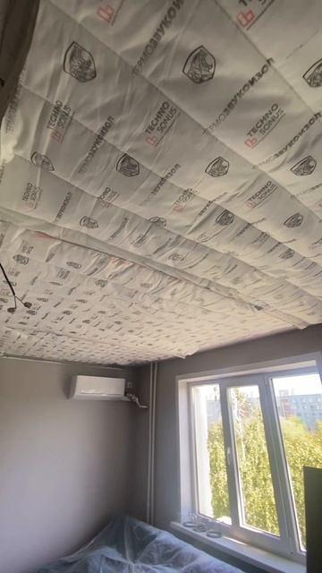 Преимущества и удобство в работе клея Баутгер #звукоизоляцияпотолка