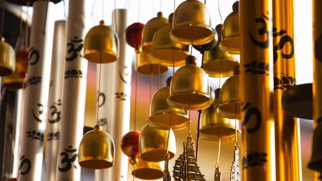 Relaxing wind chimes instrument - solo