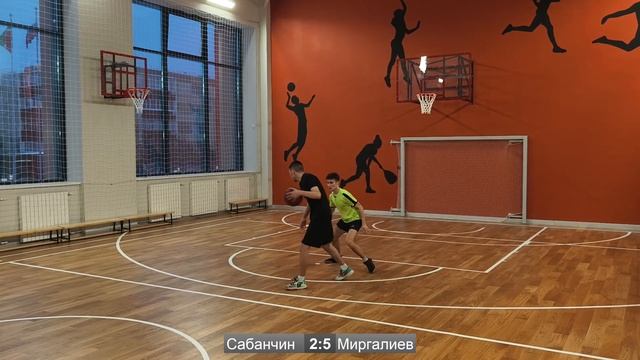 Игра 1 на 1. Эмиль Сабанчин - Рашид Миргалиев. 04.01.2025.