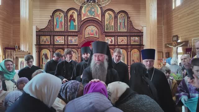 2025.03.26 церковь Сретения Господня д. Афанасово Сергиево Пасадская епархия