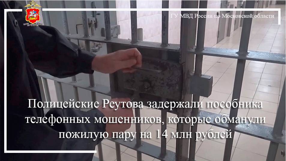 Полицейские Реутова задержали пособника телефонных мошенников, которые обманули пожилую пару