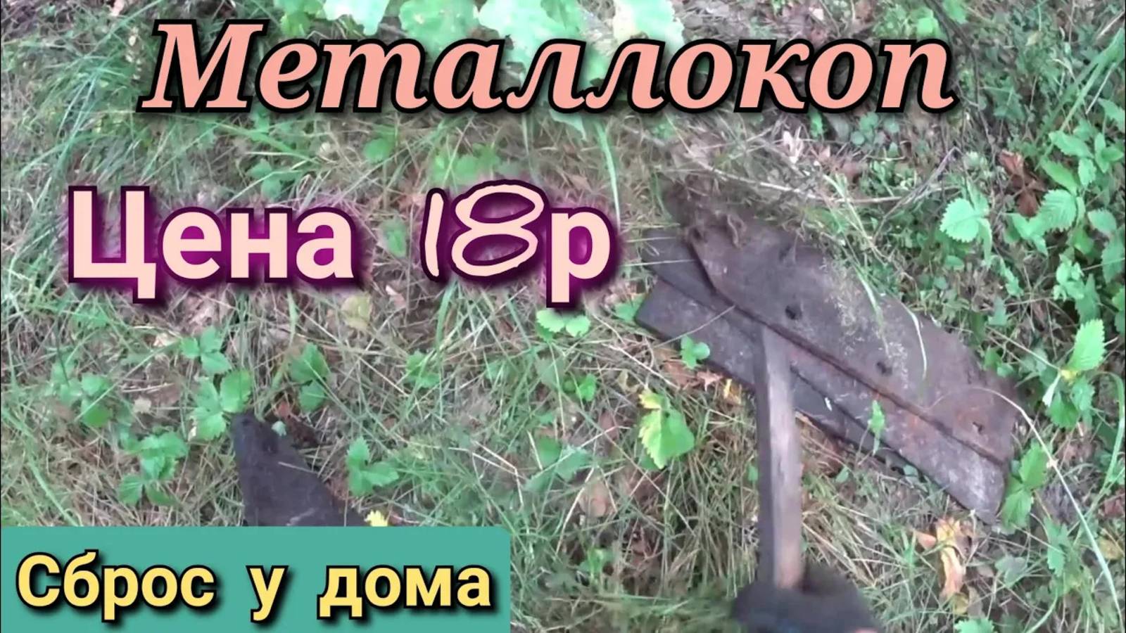 СБРОС МЕТАЛЛА у дома ,копаю  и сдаю