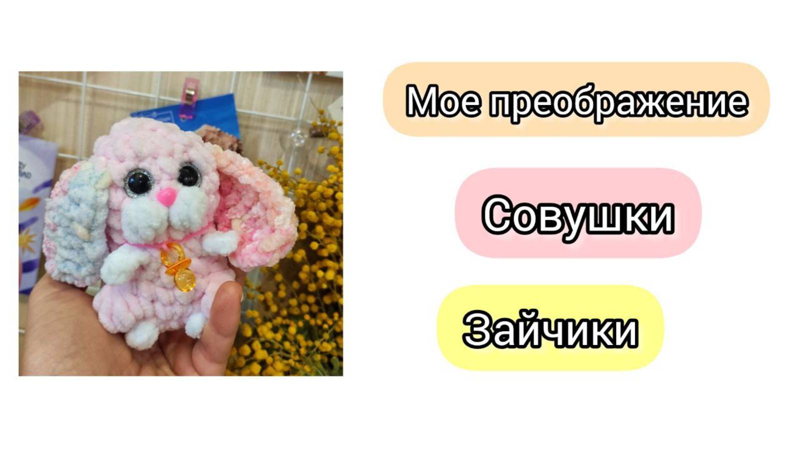 Мое перевоплощение/Вяжу игрушечки/Совушки