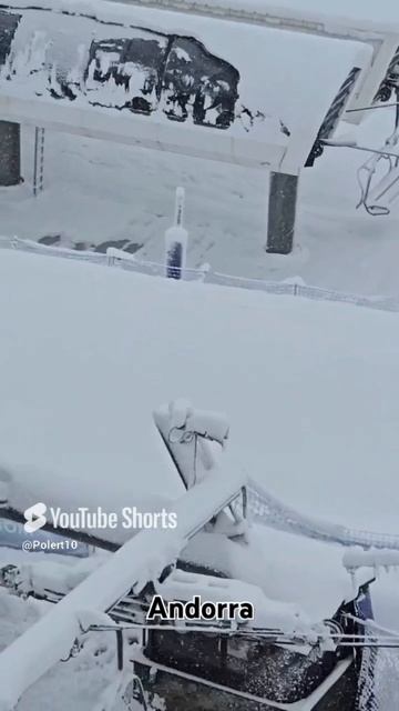 Горнолыжный курорт Андорра.Горы Пиренеи