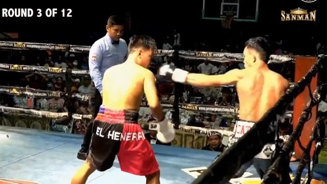 BREAKING: Marcial pinataob ang taga Argentina | Cataraja bagong OPBF Super Flyweight Champion