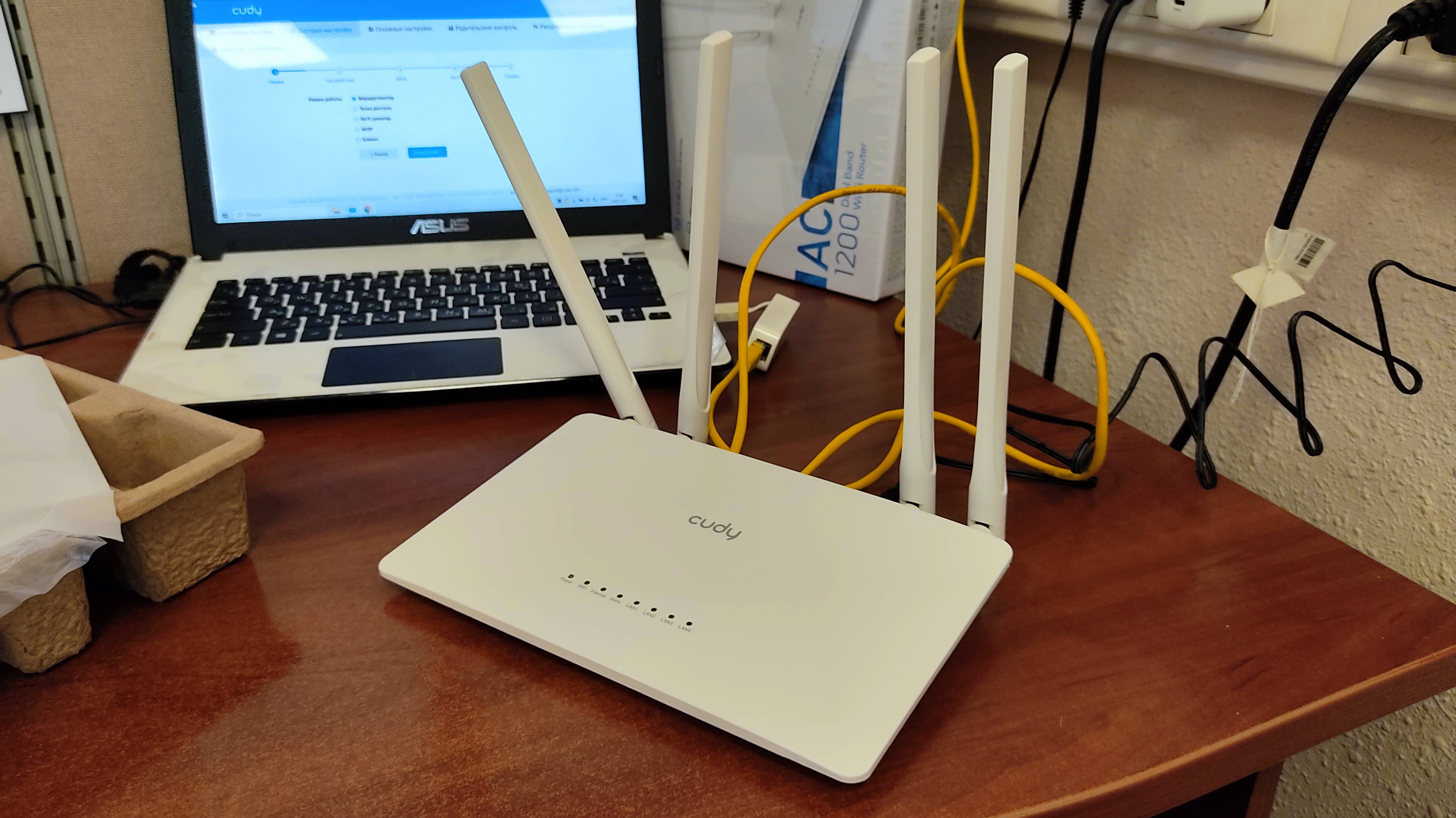 📶 Cudy WR1200, PPPoE настройка роутера