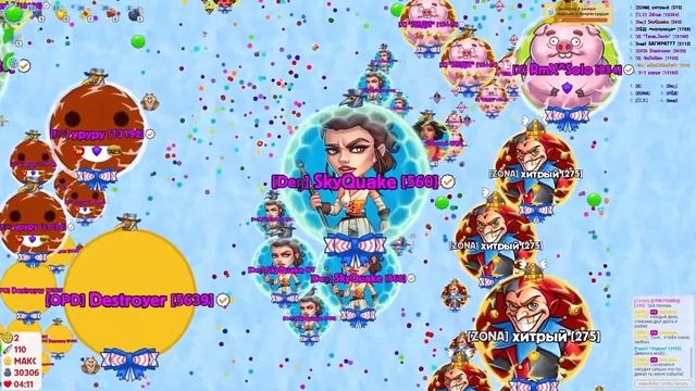 ГОЛОДНЫЕ ИГРЫ КРУЧЕ АГАРИО: Эпик на сервере#3|СЛИВАЕМ КЛАН Х!!!agario