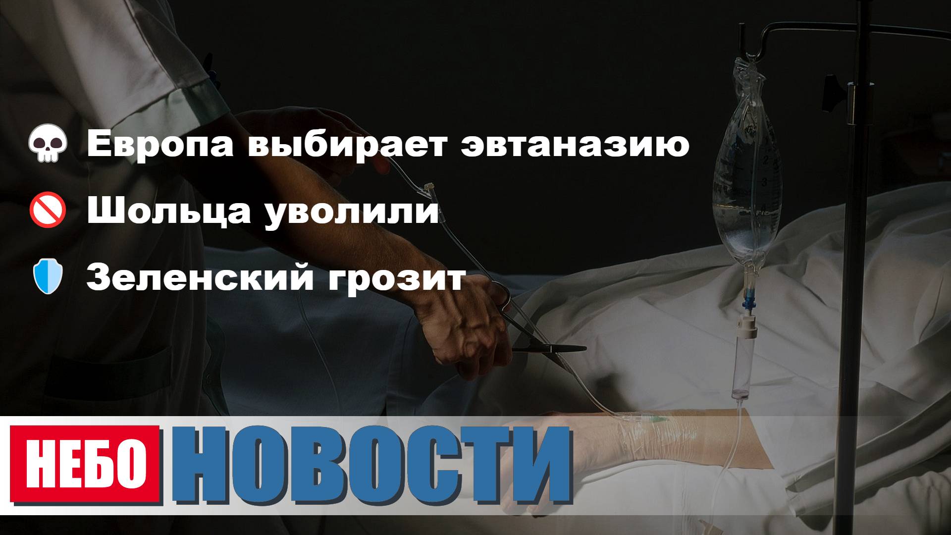 Европа за эвтаназию | Шольца уволили | Зеленский грозит | Китайские стартапы | Родила 10-го в 66 лет