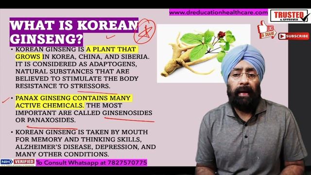 Kuch to Kami hai | Boost your Health with Korean Ginseng | Dr.Education