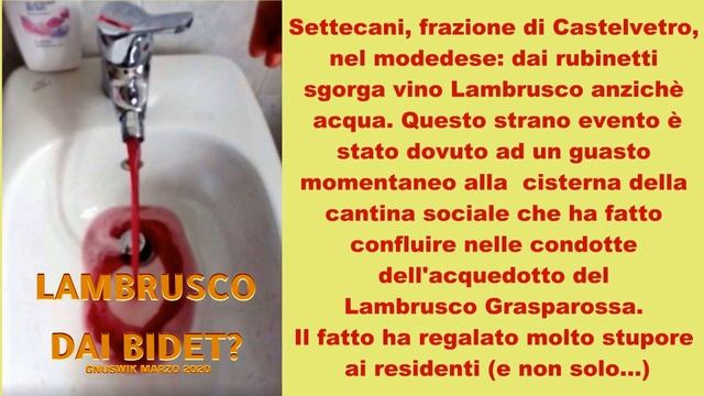 Modena Vino DAI RUBINETTI di casa! 🍷