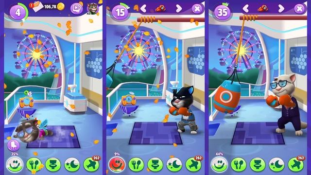 Какой Том — самый классный?  НОВЫЙ геймплей игры «Мой Говорящий Том 2»