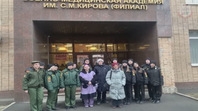 ГБОУ Школа 1411 Кадет ТВ Новости выпуск № 09 (242) март - 2025 (Военно-медицинская академия имени С.