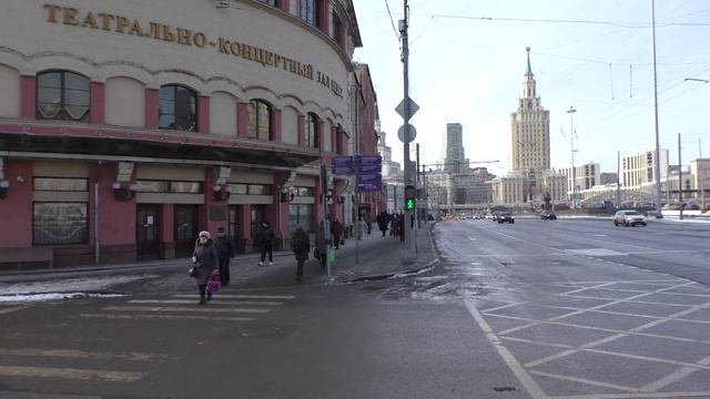 МОСКВА. КОМСОМОЛЬСКАЯ ПЛОЩАДЬ. ЦДКЖ. Центральный дом культуры железнодорожников.