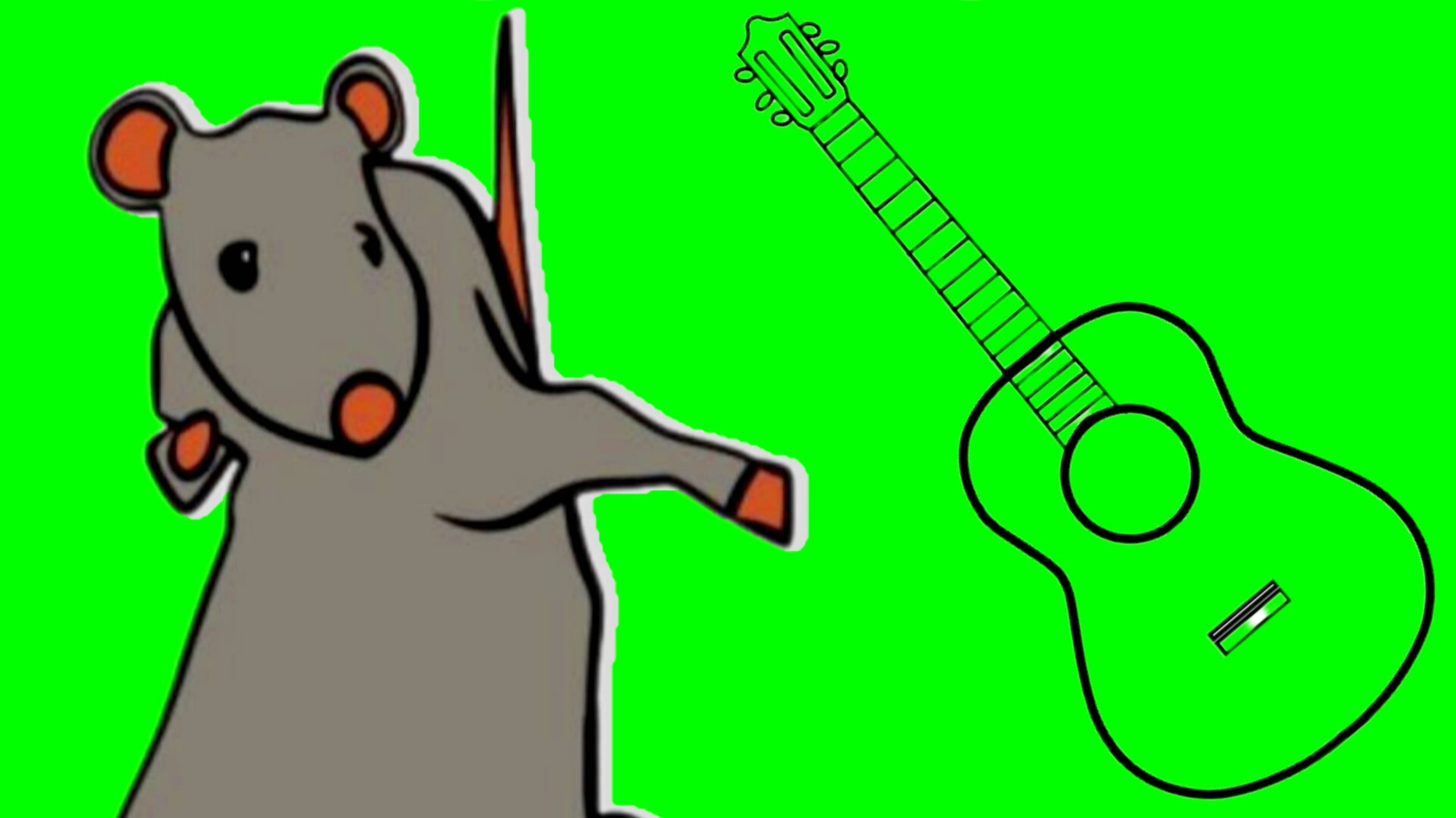 Viral Rat Dance - танцует под гитару / реальные инструменты