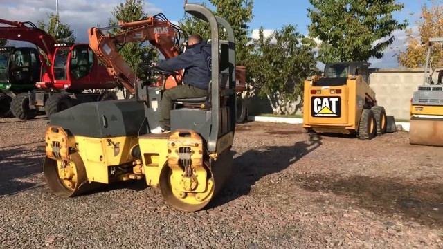 Дорожный тандемный вибро каток Bomag BW120 AD-3